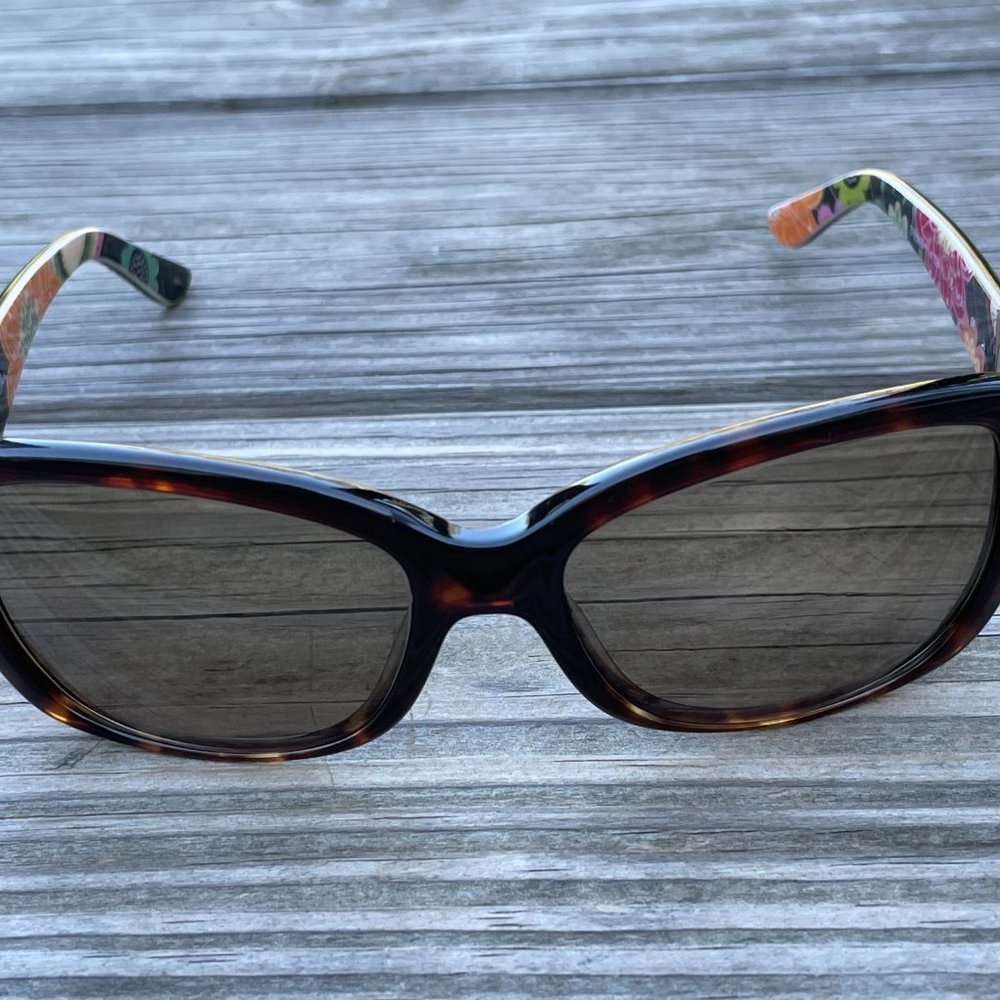Vera Bradley Women Sunglasses Ziggy Zinnia Eye Wear 55[]16 130 VB Maxine UV400 P - Picture 8 of 10